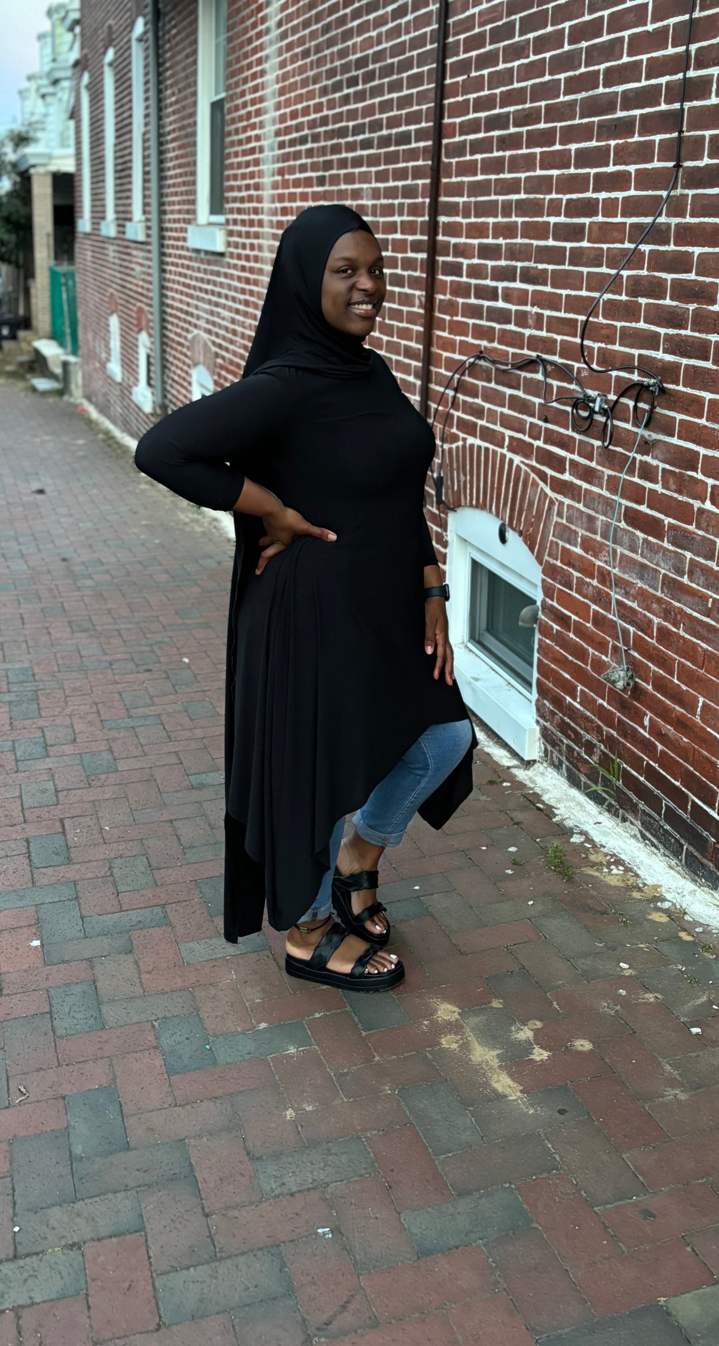 Malika tunic set w/wrap Shayla