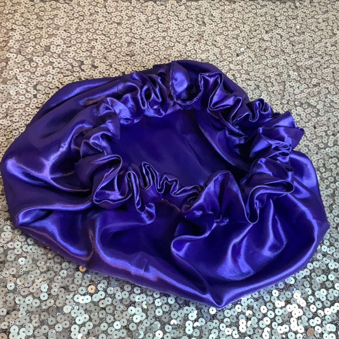 Purple rain adult bonnet